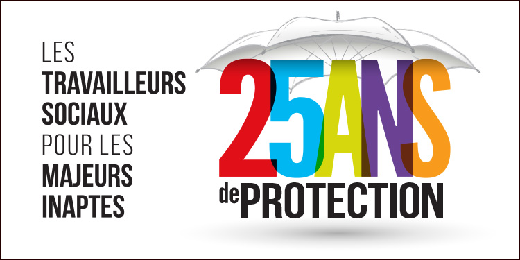 Logo « 25 ans de protection »