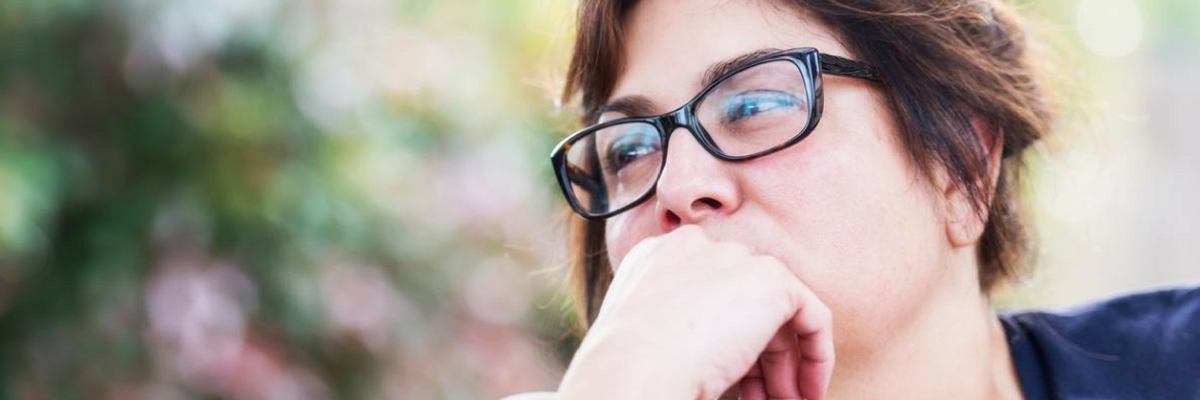 Une femme pensive